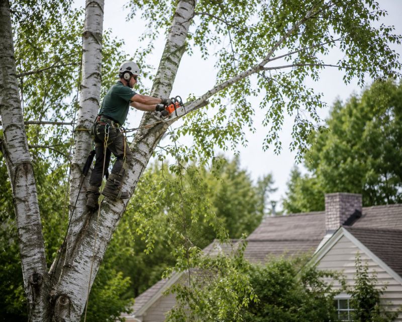 Birch Tree Pruning in Pottstown, PA