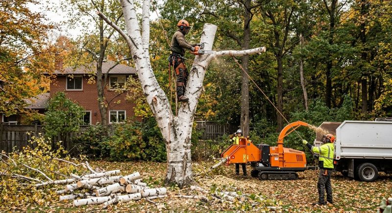 Birch Tree Removal in Aiken, SC